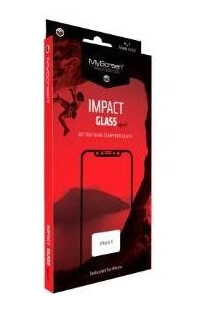 Ms Impactglass Edge 3D Iphone X/Xs/11 Pro 5,8" Svart/Svart Anti-Impact Hybridglass For Hele Skjermen 8H