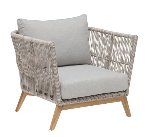 Hillerstorp Himmelsnäs lenestol Beige med beige pute Beige