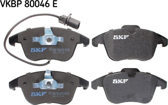 Bremseklosser SKF VKBP 80046 E Bremseklosser SKF VKBP 80046 E