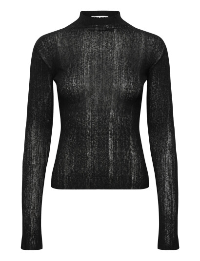 Hope Peek Top Black Airy Linen-40 - Black - 40
