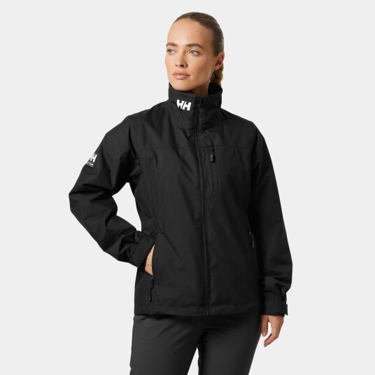 Helly Hansen Crew Mellomlags Seilerjakke 2.0 Dame Svart M