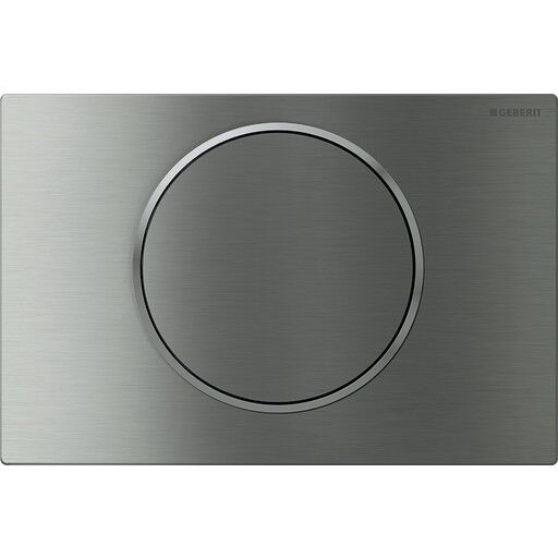 Geberit Sigma10 Betjeningsplate Børstet/Polert/Børstet, Easy-Clean