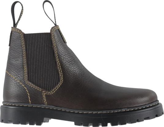 Angulus Støvler Smal til nord Dark Brown/Brown Elastisk Angulus 33 Støvler Brun Svart