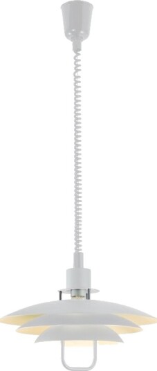 Domoletti Takpendellampe Pendant Light Isle E27 Hvit Domoletti Takpendellampe Pendant Light Isle E27 Hvit