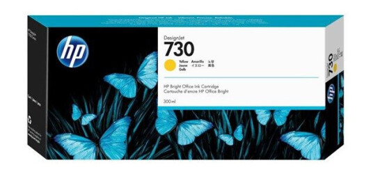 HP 730 / P2V70A High Capacity Yellow Ink - Blekkpatron Yellow HP 730 / P2V70A High Capacity Yellow Ink - Blekkpatron Yellow