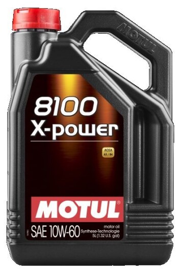 Motorolje MOTUL 8100 X-POWER 10W60 5L Motorolje MOTUL 8100 X-POWER 10W60 5L