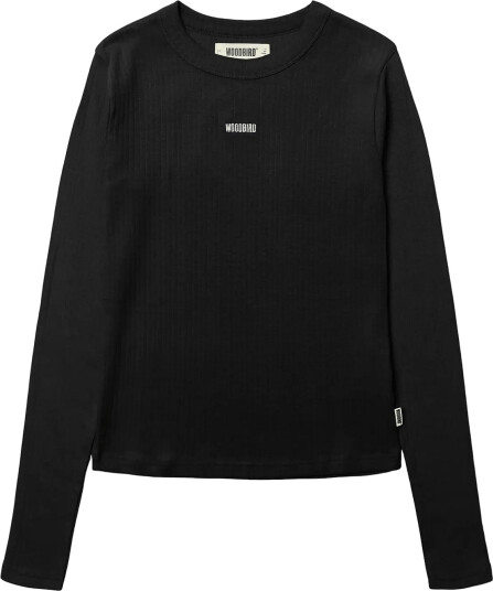 Woodbird Wbxao Ls Base Tee   Black   M