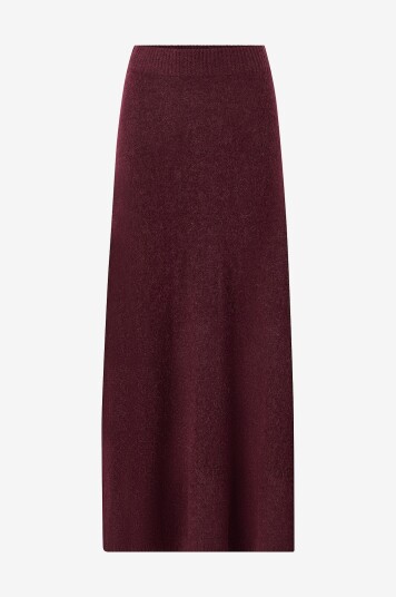 Twist & Tango Maxi skjørt Israa Knitted Skirt Rød Twist & Tango Maxi skjørt Israa Knitted Skirt Rød