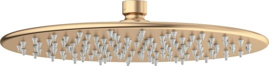 Damixa Silhouet Takdusj Ø250 mm Børstet Bronse