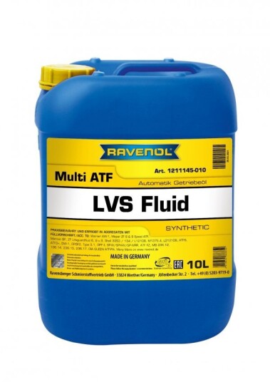 Transmisjonsolje RAVENOL ATF LVS 10L Transmisjonsolje RAVENOL ATF LVS 10L