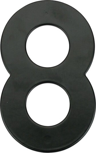 Husnummer 8 Mb-8 145 Mm Sort Husnummer 8 Mb-8 145 Mm Sort