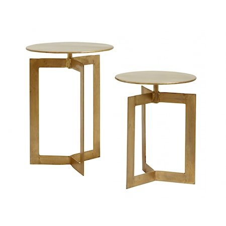 Nyasa Golden Sidebord 2 stk.