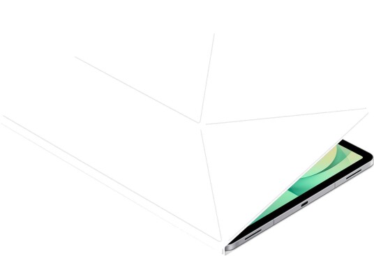 Samsung Galaxy Tab S12+ Book Cover - White