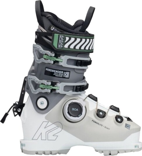 K2 Mindbender 95 BOA Skistøvler Dame Grey/White 24,5 K2 Mindbender 95 BOA Skistøvler Dame Grey/White 24,5