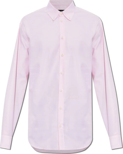 Dsquared2 Herre Skjorter Rosa 2XL, Dsquared2 Herre Skjorter Rosa 2XL,