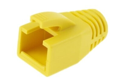 Act Rj45 Yellow Boot For 8.0 Mm Cable. Colour: Yellow Cable Boot Rj45 8.0Mm Yellow (Fa2014)