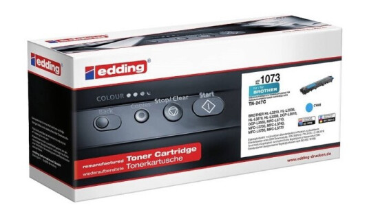 Edd-1073 - Toner - Brother - Cyan - Tn-247C - Refill 18-1073
