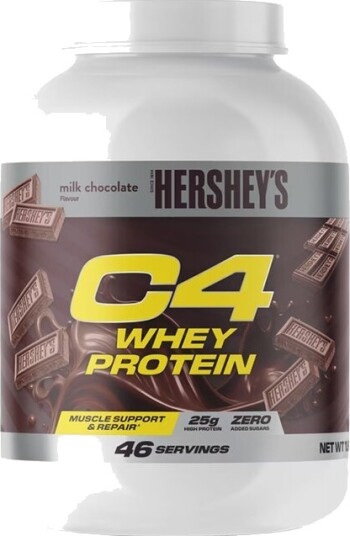 C4 whey protein hershey"s milk chocolate 1.61 kg C4 whey protein hershey"s milk chocolate 1.61 kg