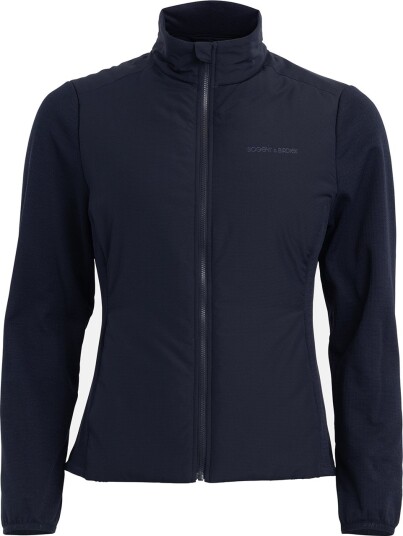 Bogeys & Birdies W Tech Hybrid Jacket Blå Golfjakke dame Dark Navy Large