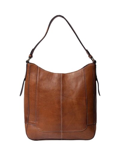 Re:Designed by Dixie Neri Big skulderveske i skinn Walnut