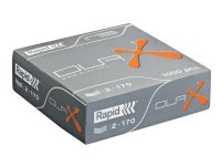 Rapid Duax - Stifter - 20 mm - galvanisert stål - pakke av 1000 - for P/N: 21698301