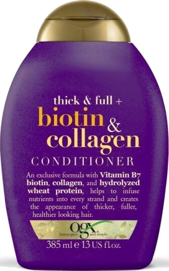 Ogx Thick & Full Biotin Collagen Balsam 385ml Ogx Thick & Full Biotin Collagen Balsam 385ml
