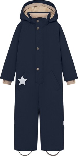 Mini A Ture Vinterdress   MatWanni Fleece   Outer Space   Mini A Ture   8 år (128)   Vinterdress Beige Blå Marineblå