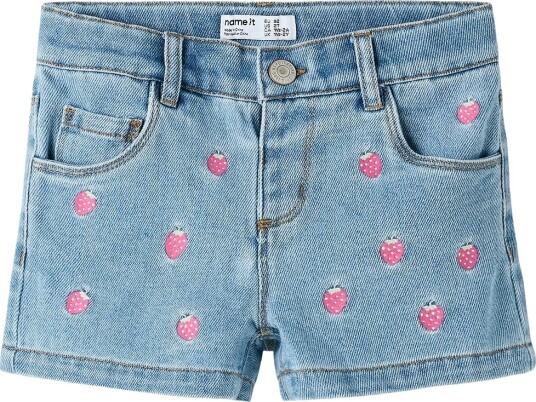 Name It Nmfrose denim shorts til småbarn Light Blue 92 Name It Nmfrose denim shorts til småbarn Light Blue 92