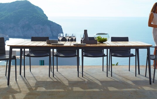 Cane line Core Spisebord 90X274 cm Taupe