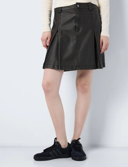 NOISY MAY Nmdorothy Nw Pu Washed Skirt - Green - S