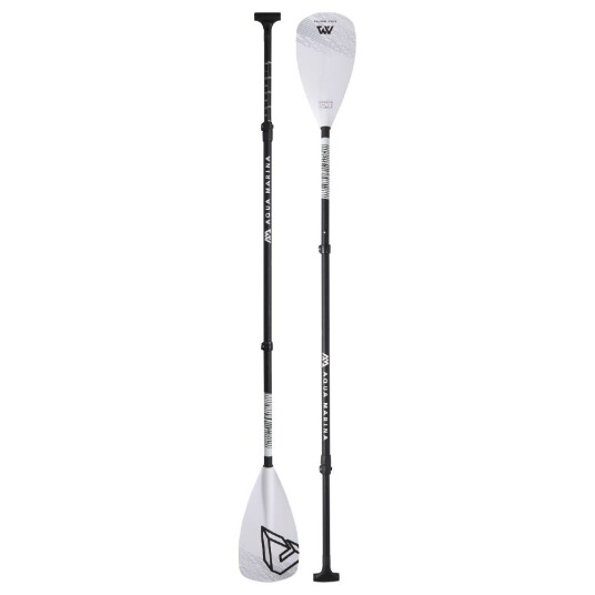 Aqua Marina Solid Fiberglass SUP Paddle Black+White OneSize, NoColour Aqua Marina Solid Fiberglass SUP Paddle Black+White OneSize, NoColour