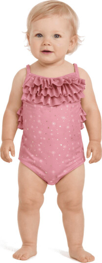 Bablegøye UV Badedrakt Canyon Rose (UPF 50+) (104/110) Bablegøye UV Badedrakt Canyon Rose (UPF 50+) (104/110)