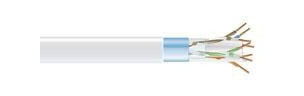 BLACK BOX CAT6 BULK CABLE 400 MHZ SHLD PLENUM-WH Factory Sealed