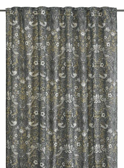 Svanefors Vilja gardin 2-pack Grå 130 x 250 cm