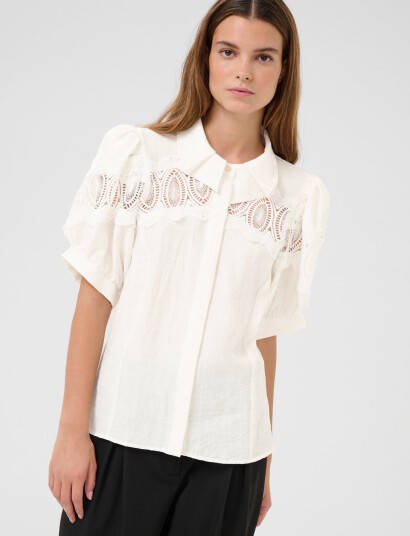 Karen By Simonsen Kburith Frosty Blouse   White   40