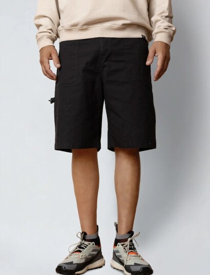 Fat Moose Malone Ribstop Shorts Black L