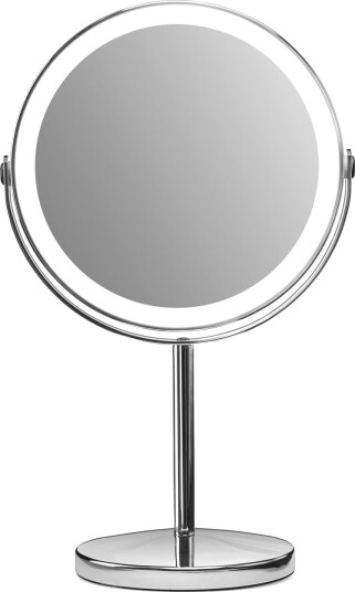 Gillian Jones Rechargeable LED Table Mirror X1/X10 Silver 10218 81 Gillian Jones Rechargeable LED Table Mirror X1/X10 Silver 10218 81