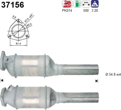 Katalysator AS 37156 Katalysator AS 37156