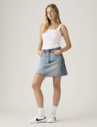 Levi"s® Deconstructed Edge Skirt Upon Blue 29