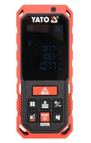 Yato Yt-73127, Lcd, Sort, Rød, 1/4", Ip65, Alkalinsk, Aaa Yato Yt-73127, Lcd, Sort, Rød, 1/4", Ip65, Alkalinsk, Aaa