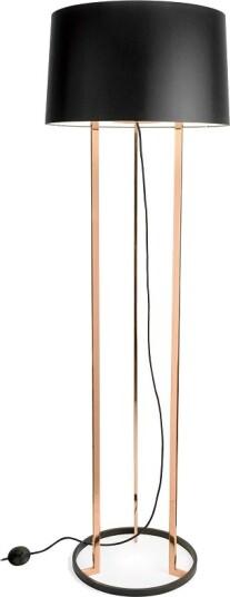 Premium Gulvlampe  Høyde 157 Cm  Kobber/Sort