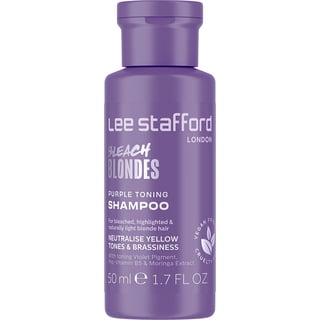 Lee Stafford Bleach Blondes Purple Toning Shampoo Mini   50ml