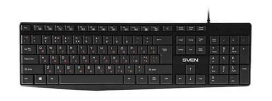 Sven Kb-S305 Tastatur (Svart) Sven Kb-S305 Tastatur (Svart)