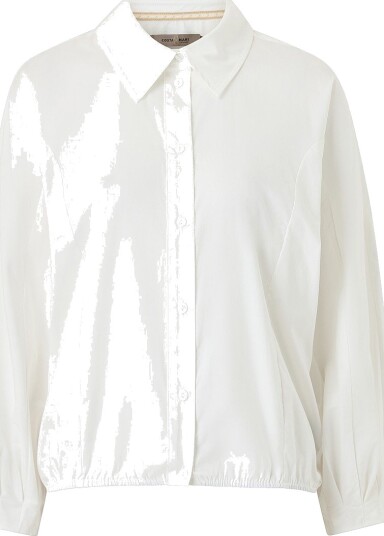 Costamani Skjorte Balloon L/S Shirt Hvit