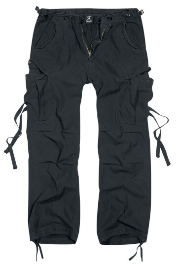 Brandit Cargo-bukser - M65 Vintage-bukser - S til 7XL - Herrer - svart