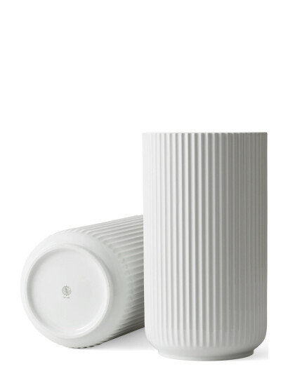 Lyngby Porcelæn Lyngbyvase White Lyngby Porcelæn WHITE H38CM