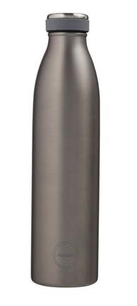 Aya&ida Drinking Bottle Drikkeflaske Med Lokk 750 Ml Cool Grey