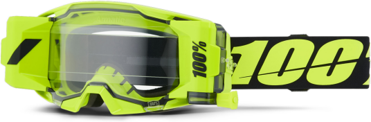 100% Crossbriller ARmega Forecast Neon Gul-Klart Glass 100% Crossbriller ARmega Forecast Neon Gul-Klart Glass