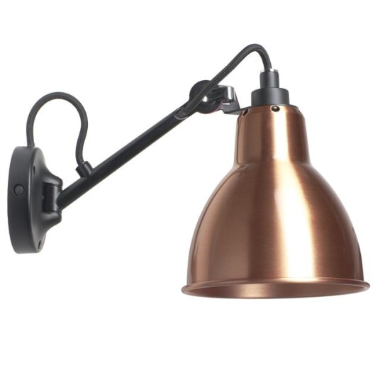 Lampe Gras N104 Vegglampe Sort/ Kobber – DCWéditions Lampe Gras N104 Vegglampe Sort/ Kobber – DCWéditions
