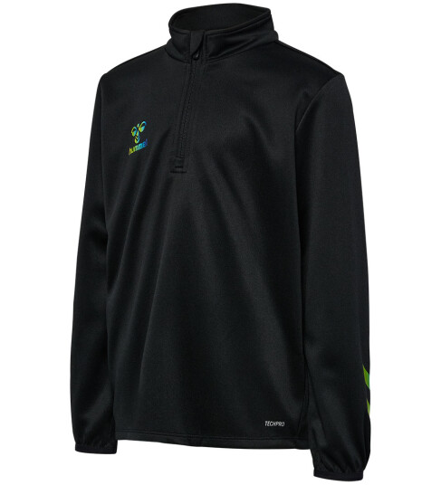 Hummel Treningsskjorte m. Limeade hmlShimmer Svart/Limeade 14 år 164 Genser